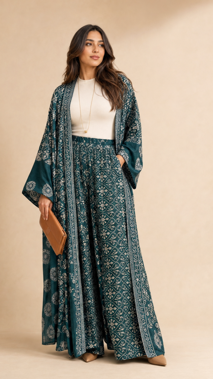 Atelier Blue Marine — Bisht & Pant Sets collection