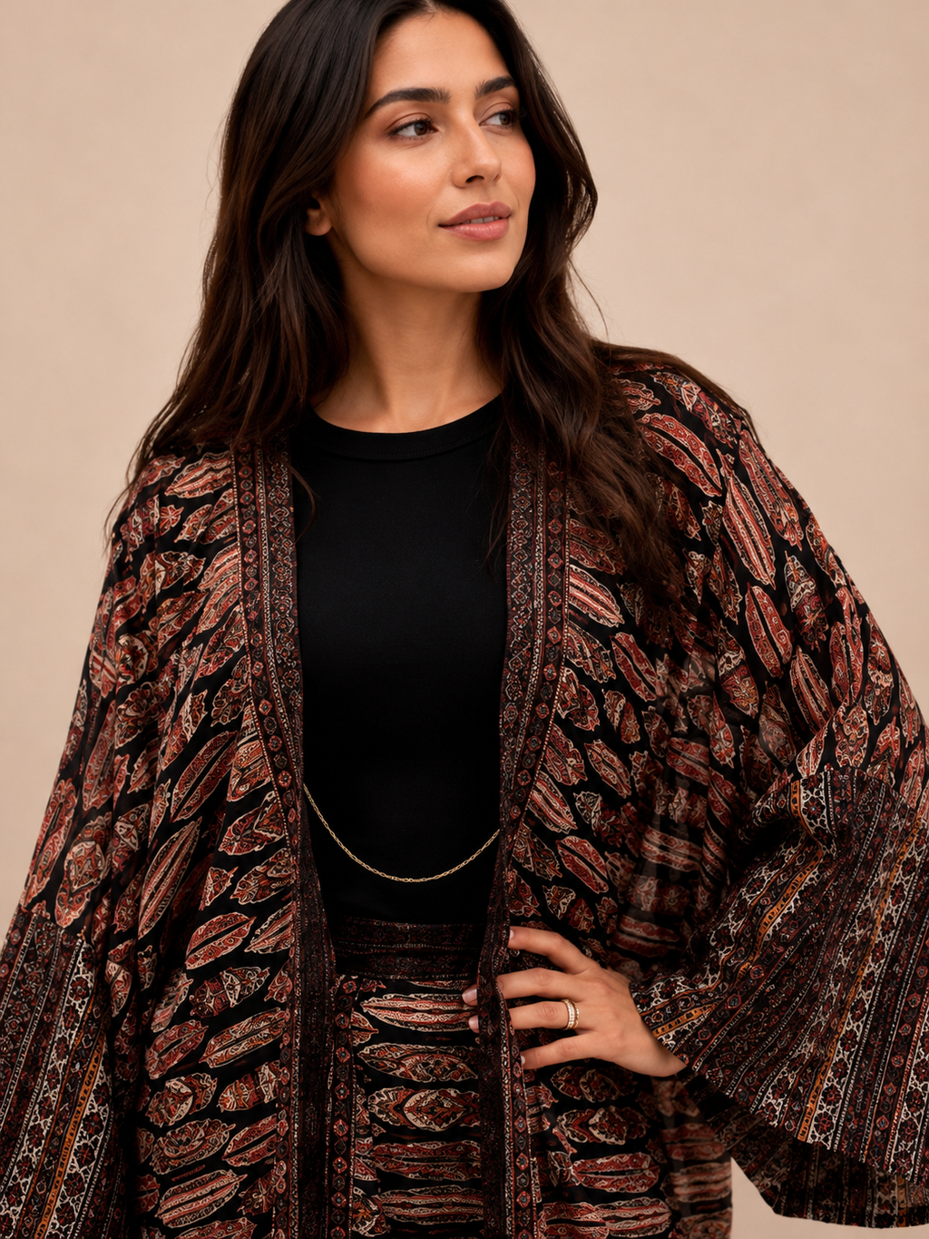 A168 – Salma Bisht & Pants 2-Piece Set