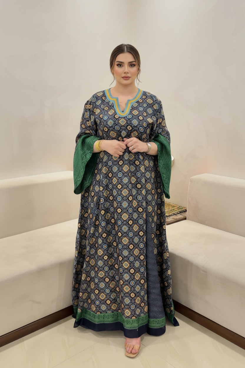 A79 –دراعة زافيرا موزاييك – متوفرة بـ 5 ألوان