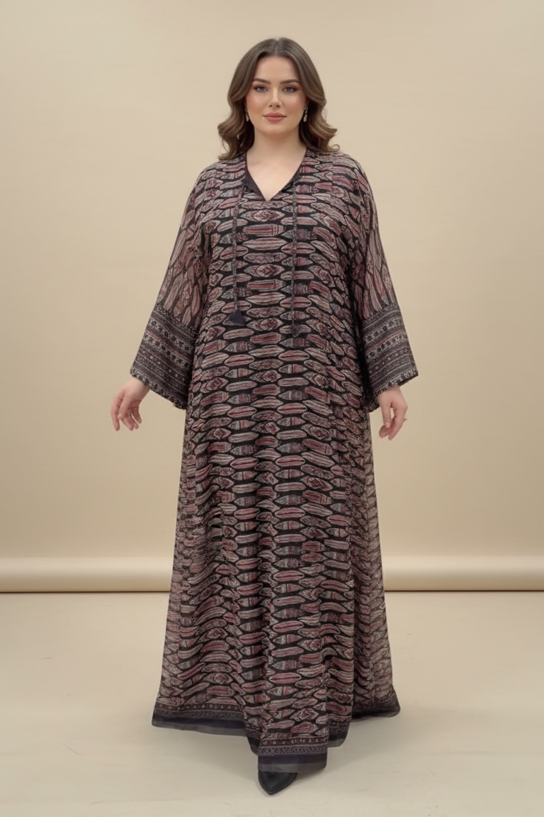 A90 – دراعة بطبعة تراثية