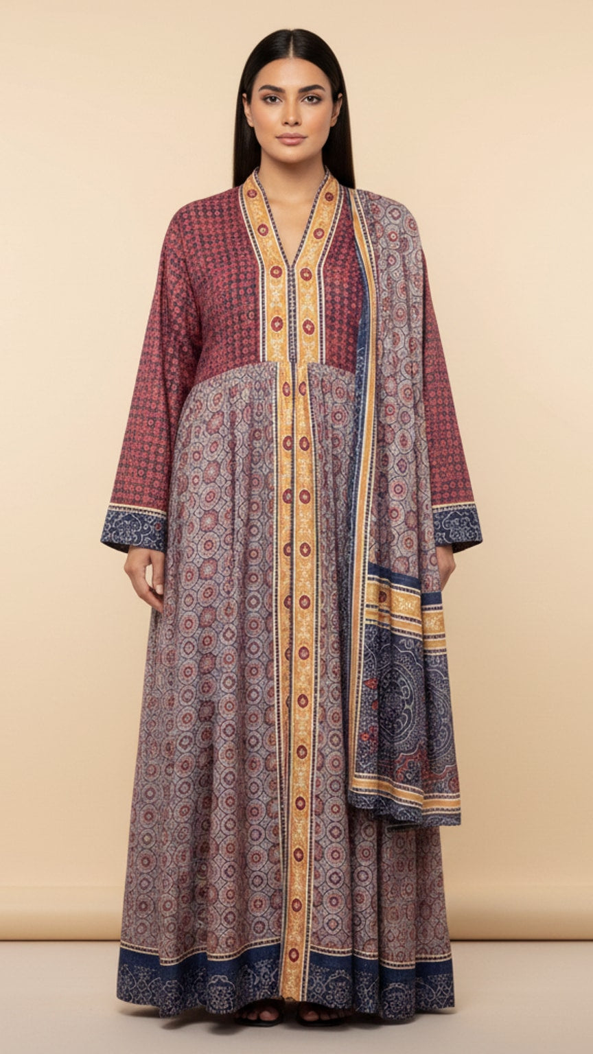 A130 – Sultana Caftan 2-Piece Set