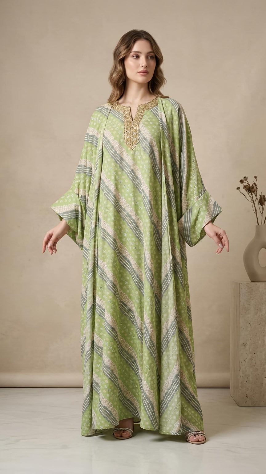 A141 – Shams Daraa 2-Piece Set — Sage