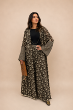 A173 – Hala Bisht & Pants 2-Piece Set