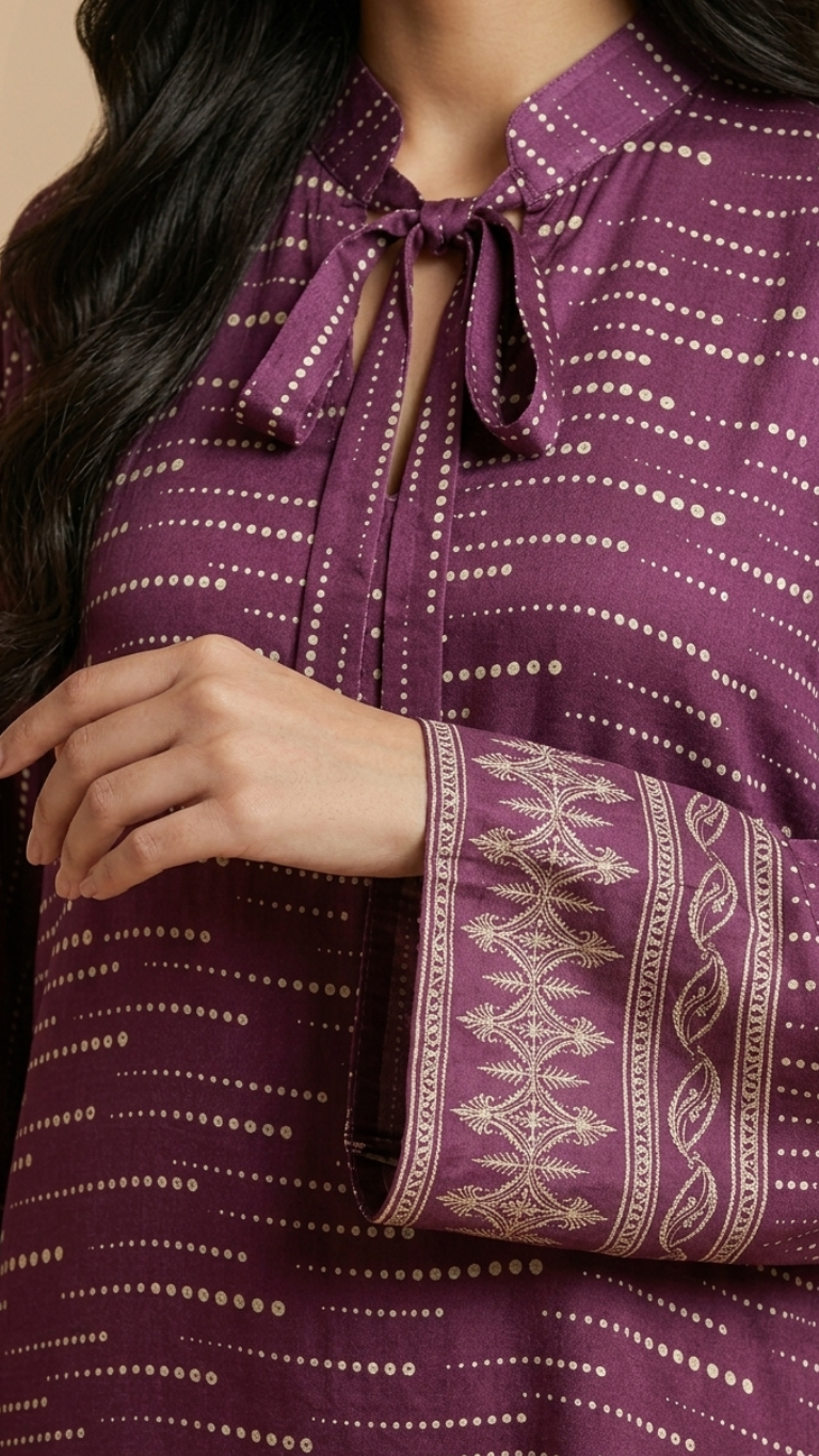 A107 – دراعة ريجال لاينز (لون واحد)