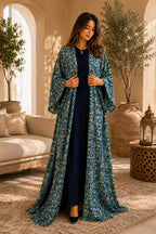Bisht Set Mira – Patterned Design, Atelier Blue Marine — Atelier Blue Marine