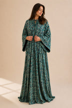 Bisht Set Mira – Patterned Design, Atelier Blue Marine — Atelier Blue Marine