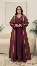 A56 – Aljowhara 3-Piece Bisht Set