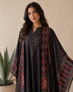 A179 – Moudhi Daraa 2-Piece Set – Black – A179 – طقم درّاعة موضي (قطعتين)