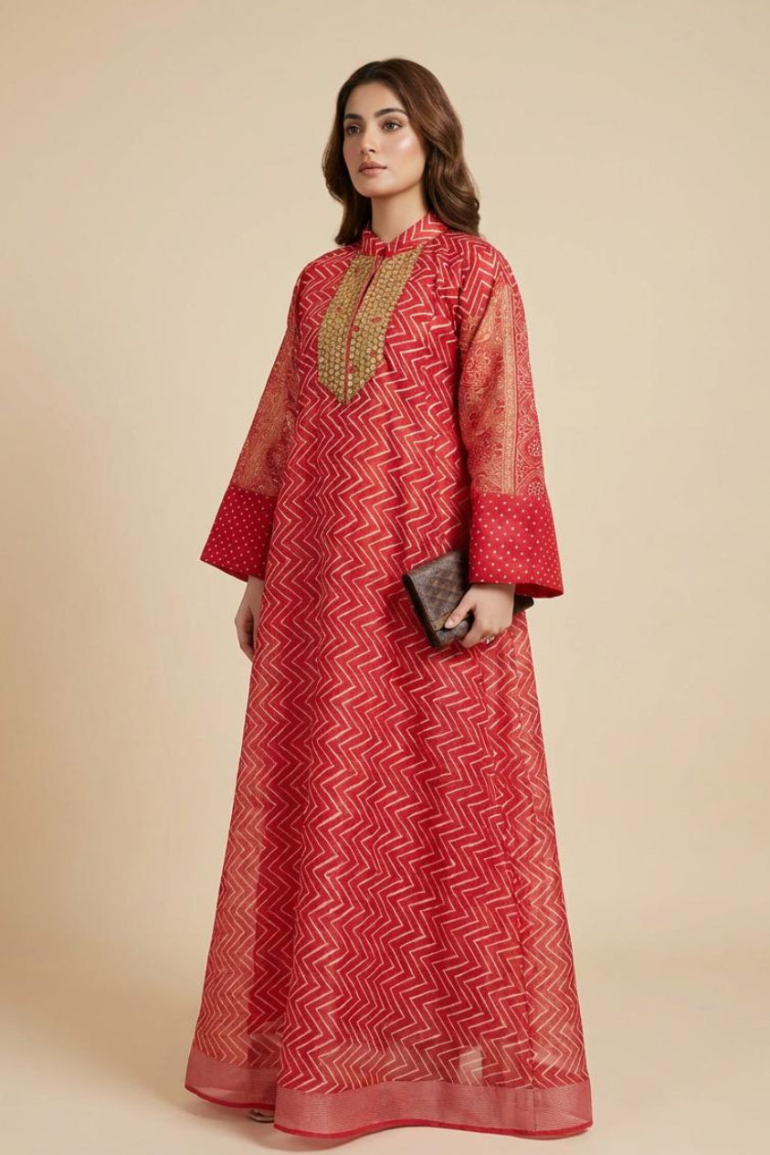 A91-دراعة بنقشة الزيكزاك — متوفرة بـ 5 ألوان