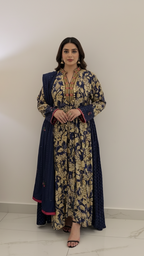 A55 – Marjan Daraa 2-Piece Set – A55 – مرجان درّاعة طقم ٢ قطع – Khaleeji daraa درّاعة خليجية فاخرة styled لوك